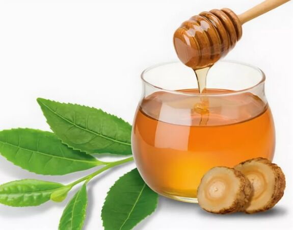 Ginseng s medom
